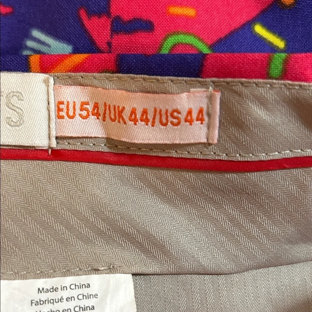 OppoSuits Men's The Fresh Prince Carnival Pants US Size 44 (See measurements)